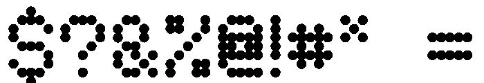 IotaDisplayB Bold Font OTHER CHARS