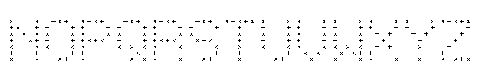 IotaDisplayB Light Font LOWERCASE