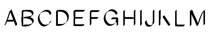 Ipadfont Font UPPERCASE