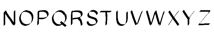 Ipadfont Font UPPERCASE