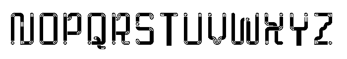Ippooito Regular Font UPPERCASE