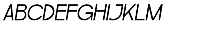 Ipaode Light Italic Font UPPERCASE