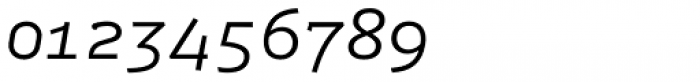 Ipsum Semi 400 Italic Font OTHER CHARS