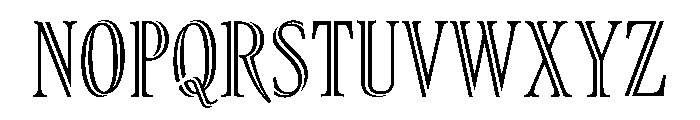 Irregardless Variable Medium Font UPPERCASE