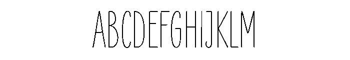 Irregardless Variable Regular Font UPPERCASE