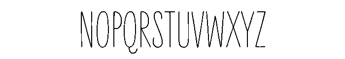 Irregardless Variable Regular Font UPPERCASE