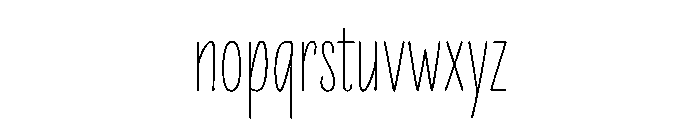 Irregardless Variable Regular Font LOWERCASE
