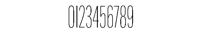 Irregardless Variable Thin Font OTHER CHARS