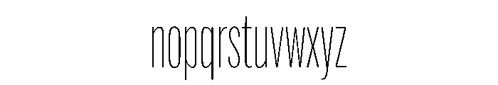 Irregardless Variable Thin Font LOWERCASE