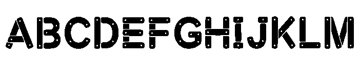 Irais Regular Font UPPERCASE