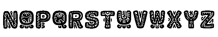 Irani Regular Font LOWERCASE