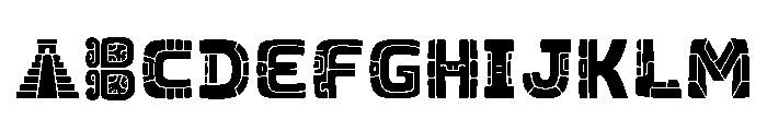 Irayn Regular Font UPPERCASE