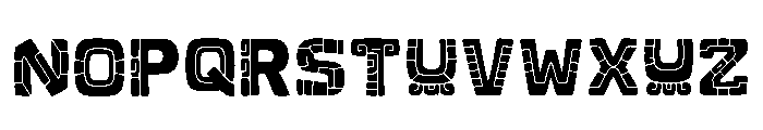 Irayn Regular Font UPPERCASE