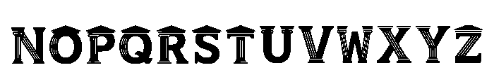 Ireen Regular Font UPPERCASE