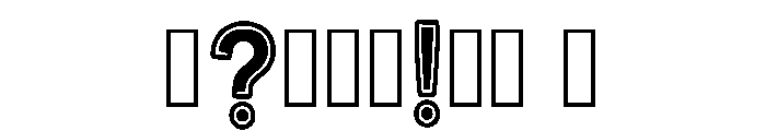 Irena Regular Font OTHER CHARS