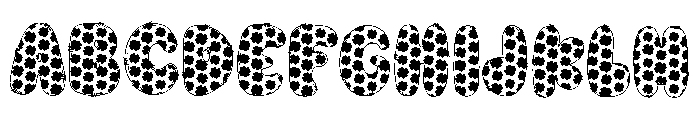 Irish Clover 2 Font UPPERCASE