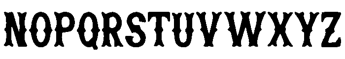 Iron_Finch Font UPPERCASE