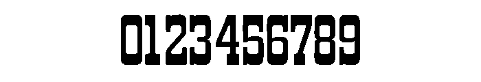 Iron Frontier Font OTHER CHARS
