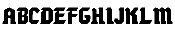 Iron Gothic Regular FONT