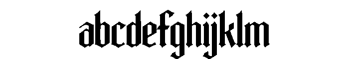 Iron Gothic FONT