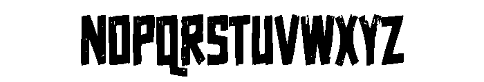 Iron Rift Font UPPERCASE