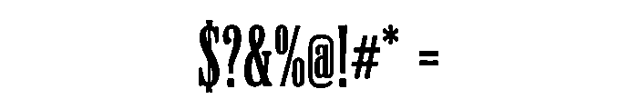 Ironborough Font OTHER CHARS