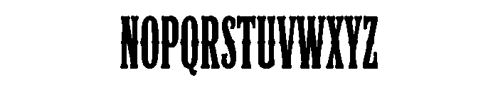Ironborough Font UPPERCASE