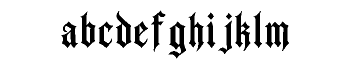 Ironclad Gothic Regular FONT