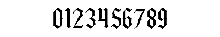 Ironcrest Gothic Font OTHER CHARS