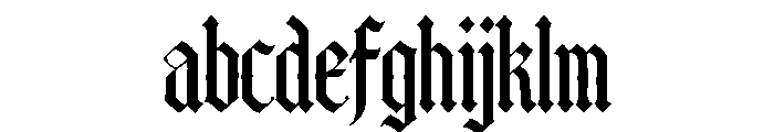 Ironcrest Gothic FONT