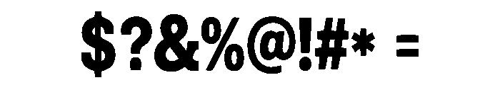 Ironcrest Font OTHER CHARS