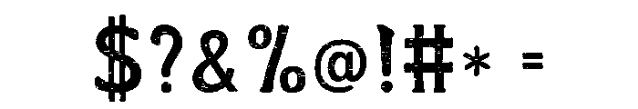 Ironmark Font OTHER CHARS