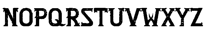 Ironmark Font UPPERCASE