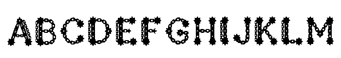 Irven Regular Font UPPERCASE