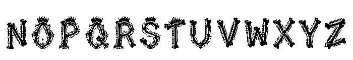 Irvex Regular Font LOWERCASE