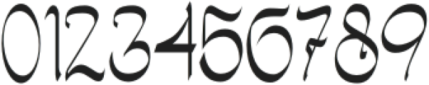 IRVINESA-Regular otf (400) Font OTHER CHARS