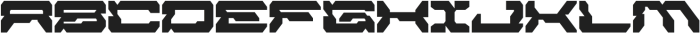 Ireon Cyberpunk Regular otf (400) Font UPPERCASE