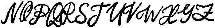 Iris Bloom Regular ttf (400) Font UPPERCASE