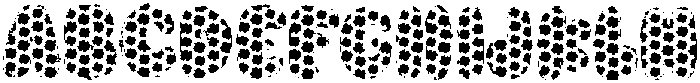 Irish Clover 2 Regular otf (400) Font LOWERCASE
