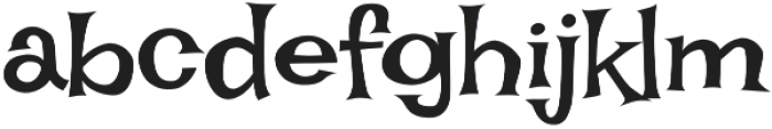 Irish Grover Pro Regular otf (400) Font LOWERCASE