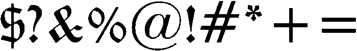 Ironclad Regular otf (400) Font OTHER CHARS