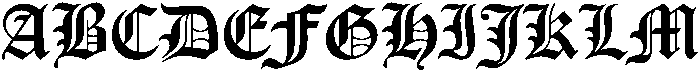 Ironclad Regular otf (400) Font UPPERCASE
