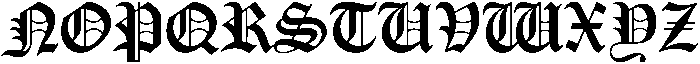 Ironclad Regular otf (400) Font UPPERCASE