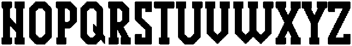 Ironclad Regular ttf (400) Font UPPERCASE