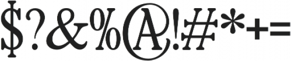 Ironhead Serif 02 otf (400) Font OTHER CHARS