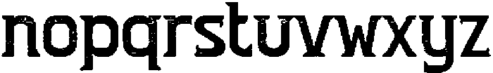Ironmark Regular otf (400) Font LOWERCASE
