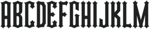 Ironpunch Clean otf (400) Font LOWERCASE
