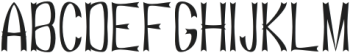 Ironside Extra Light otf (200) Font UPPERCASE