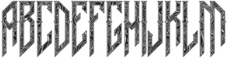 Ironspire Texture otf (400) Font UPPERCASE