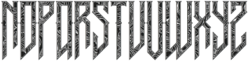 Ironspire Texture otf (400) Font UPPERCASE